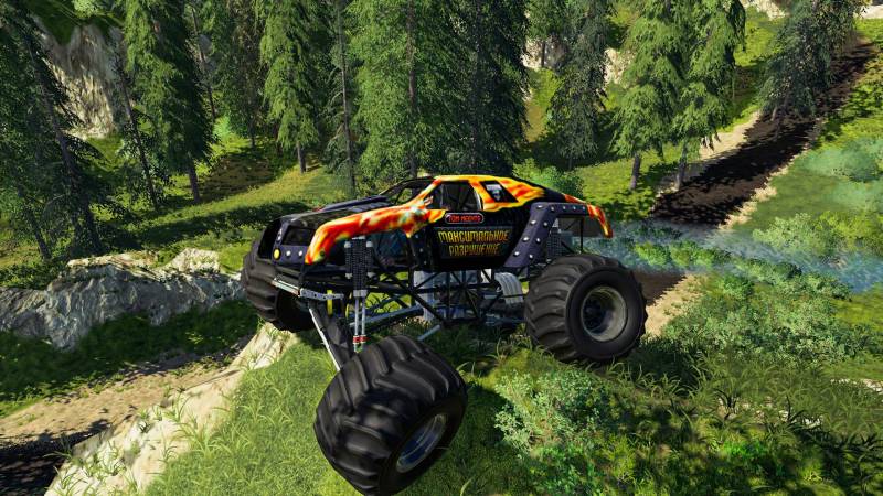 FS19 MONSTER TRUCK PACK V1.0.0.0 • Farming simulator 19, 17, 22 mods ...