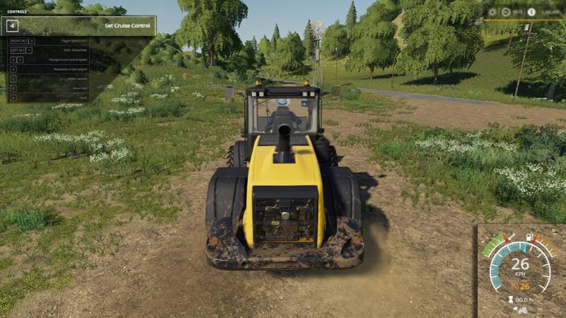 farming simulator 11 controls