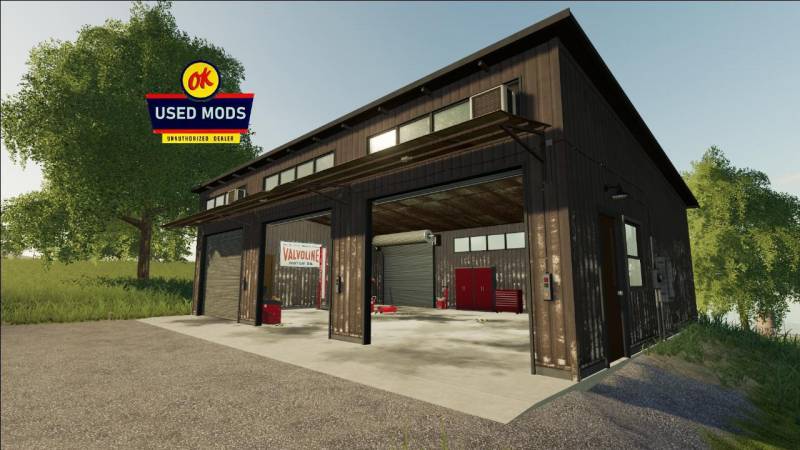 Fs19 American Farm House With Garage Mods 8612