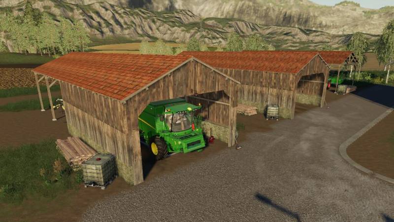 Fs19 Old Wooden Shed V1000 • Farming Simulator 19 17 22 Mods Fs19 17 22 Mods 1034