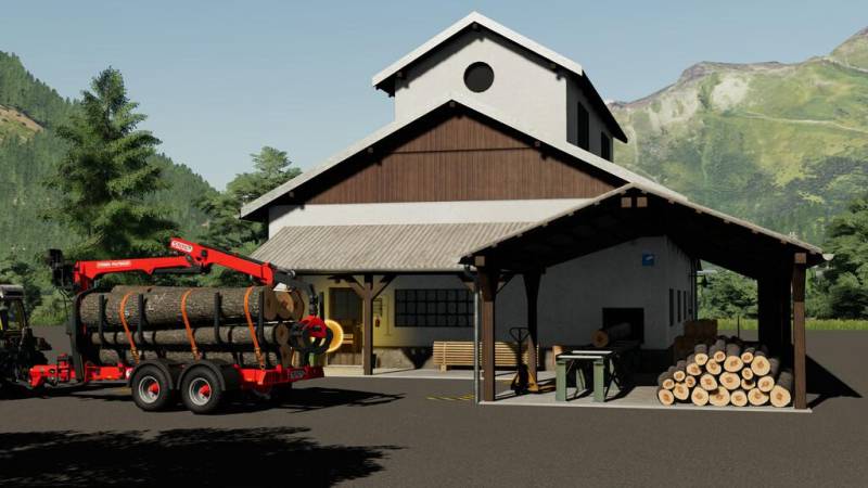 Fs19 Sawmill V1000 • Farming Simulator 19 17 22 Mods Fs19 17 22 Mods 1170