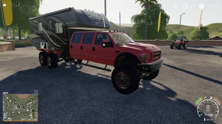 FS19 FORD F550 6X6 CAMPING V1.0.0.0 • Farming simulator 19, 17, 22 mods ...