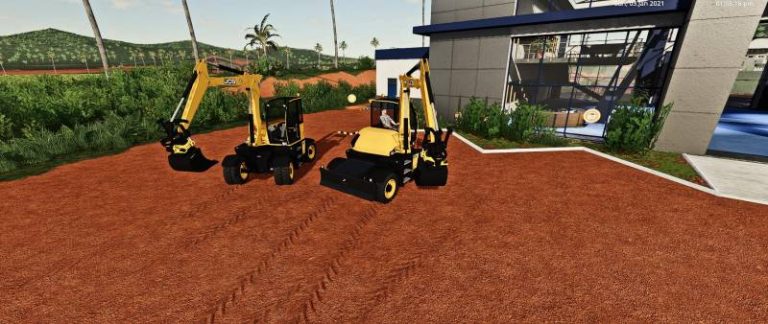 Fs19 Jcb Hydradig 110w V2000 • Farming Simulator 19 17 22 Mods Fs19 17 22 Mods 0102