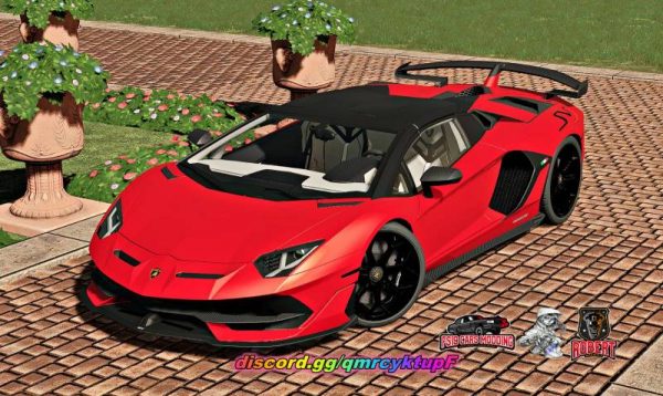 Fs19 Lamborghini Aventador Svj Roadster V1 0 Farming Simulator 19 17 22 Mods Fs19 17 22 Mods