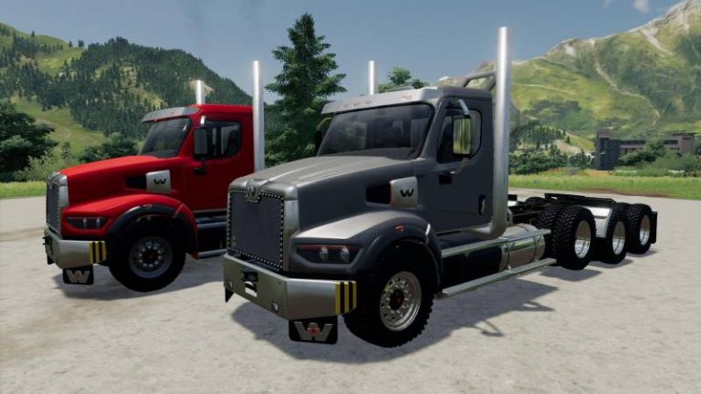 FS19 WESTERN STAR 49X V0.1 • Farming simulator 19, 17, 22 mods | FS19 ...