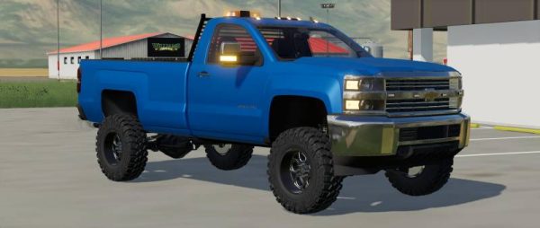 FS19 LIFTED 2017 CHEVY SILVERADO 2500 V1.0.0.0 • Farming simulator 19 ...