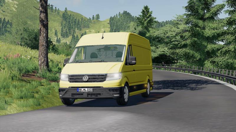 FS19 BF3 VW CRAFTER V1.0.0.0 • Farming simulator 19, 17, 22 mods | FS19 ...