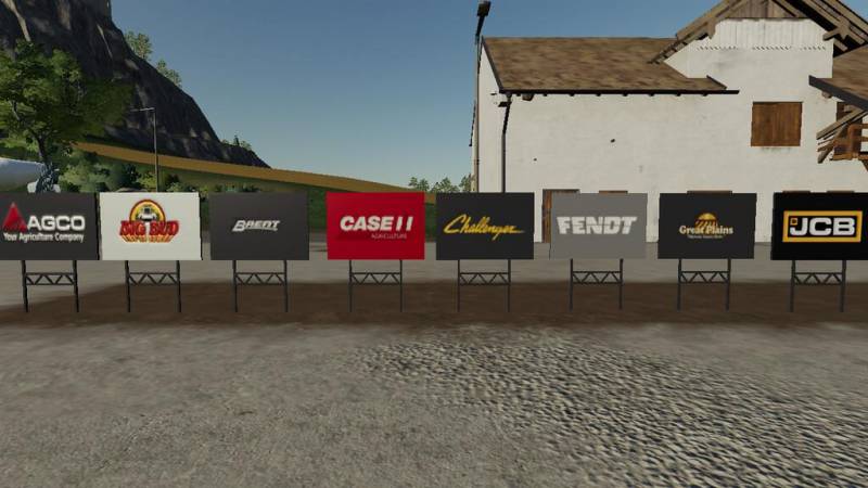 Fs19 Brand Yard Signs V1000 • Farming Simulator 19 17 22 Mods Fs19 17 22 Mods 9416