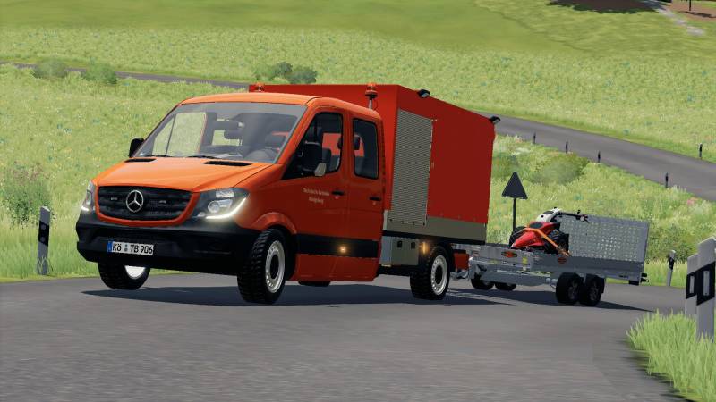 FS19 MERCEDES-BENZ SPRINTER W 906 519 CDI HENSEL FAHRZEUGBAU V1.0.0.0 ...