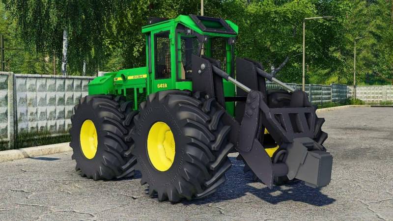 FS19 JOHN DEERE 643K V1.0.0.0 • Farming simulator 19, 17, 22 mods ...