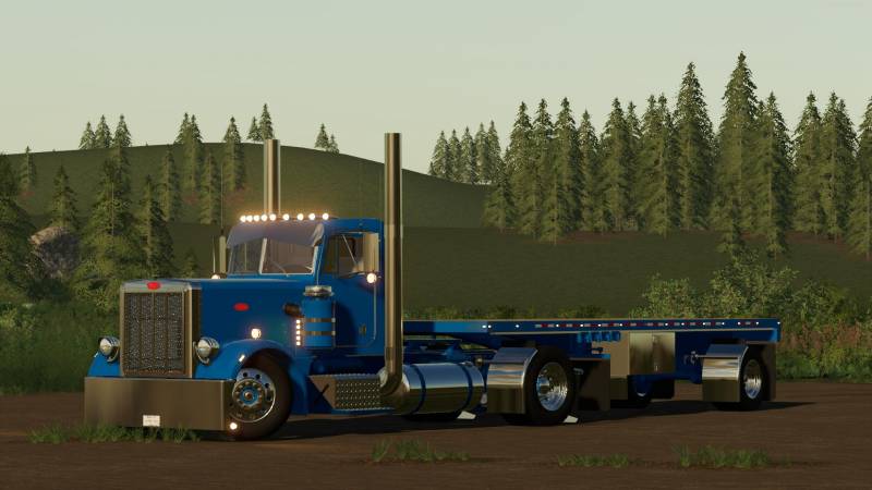 FS19 PETERBILT 359 V3.0.0.0 • Farming simulator 19, 17, 22 mods | FS19 ...