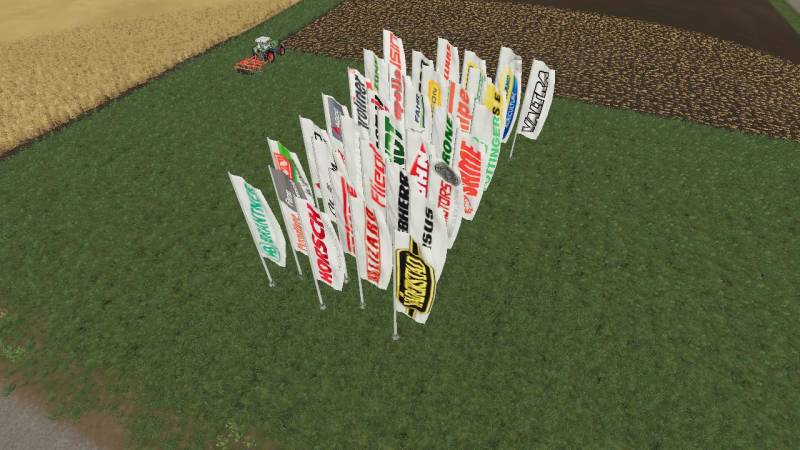 Fs19 Placeable Brand Flags V10 • Farming Simulator 19 17 22 Mods Fs19 17 22 Mods 6901