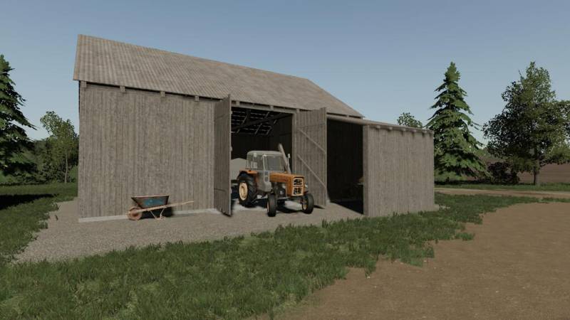 FS19 WOODEN BARNS V1.0.0.0 • Farming simulator 19, 17, 22 mods | FS19 ...