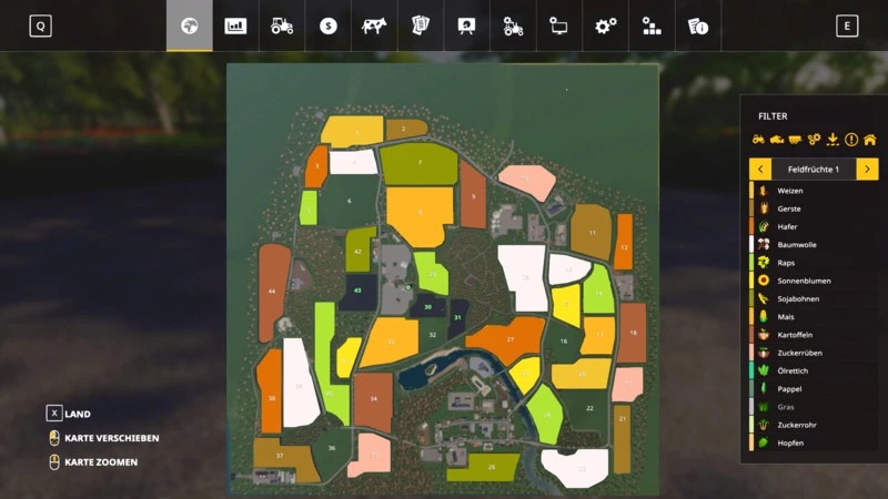 FS19 AUTODRIVE COURSES FOR WÜRTTEMBERGER LAND V1.0 • Farming simulator ...