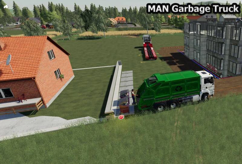 Fs19 Man Garbage Truck V01 • Farming Simulator 19 17 22 Mods Fs19 17 22 Mods 9323