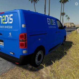 FS19 PEUGEOT EXPERT ENDIS VAN V1.0.0.0 • Farming simulator 19, 17, 22 ...