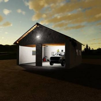 FS19 SMALL DOUBLE GARAGE V1.0.0.0 • Farming simulator 19, 17, 22 mods ...