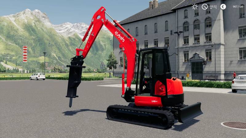 Fs19 Kubota U48 4 V1000 • Farming Simulator 19 17 22 Mods Fs19 7730