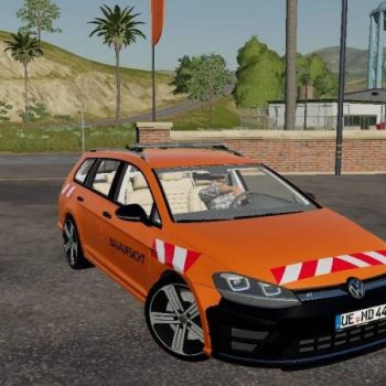 FS19 VW GOLF R VARIANTE V1.0.0.0 • Farming simulator 19, 17, 22 mods ...