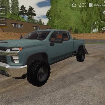 FS19 2020 CHEVY SILVERADO 2500HD V1.0.0.0 • Farming simulator 19, 17 ...