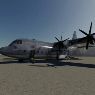 FS19 C-130 CARGO PLANE V1.0.0.0 • Farming simulator 19, 17, 22 mods ...