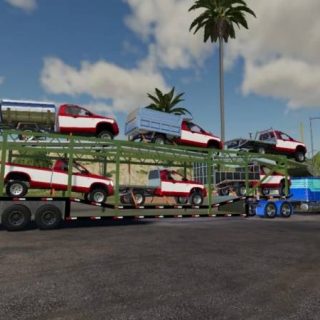 FS19 CAR TRANSPORT TRAILER EDIT V1.0.0.0 • Farming simulator 19, 17, 22 ...