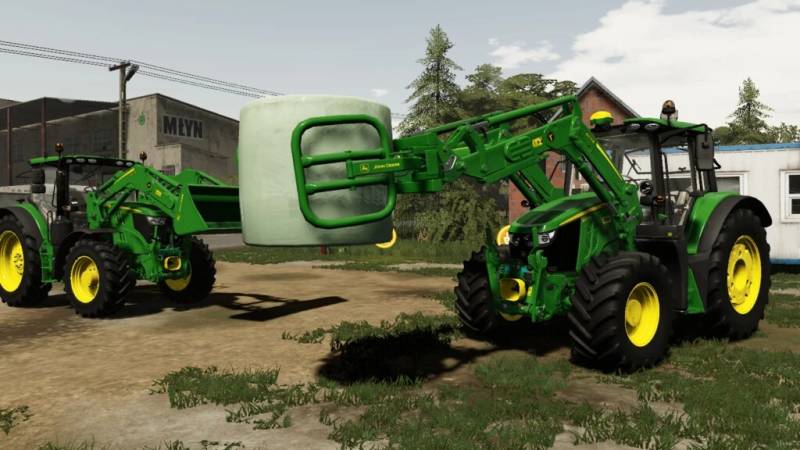 FS19 JOHN DEERE FRONT LOADERS WITH TOOLS V1.0.0.1 • Farming simulator ...