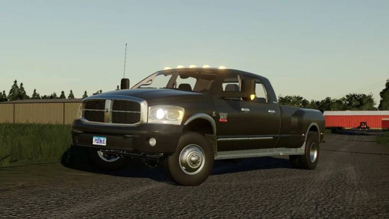 FS19 2008 RAM 3500 MEGA CAB V1.0.0.0 • Farming simulator 19, 17, 22 ...