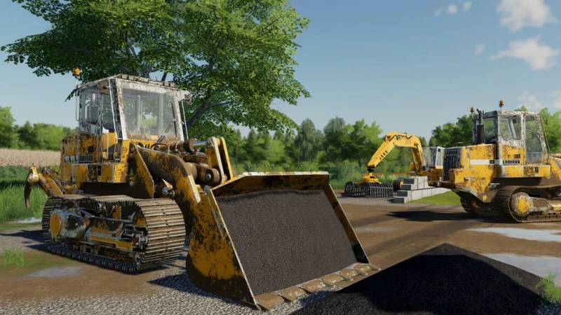 FS19 CRAWLER LOADER LIEBHERR 622 PACK V1.0.0.1 • Farming simulator 19 ...