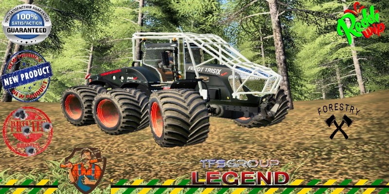 FS19 FENDT TRISIX TITAN N V2.0.0.2 • Farming simulator 19, 17, 22 mods ...