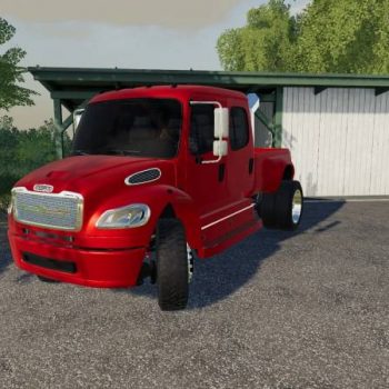 FS19 FREIGHTLINER M2 CUSTOM V1.0.0.0 • Farming simulator 19, 17, 22 ...