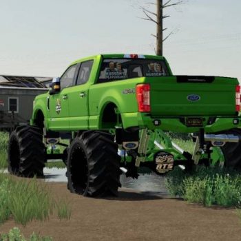 FS19 FORD F-250 SUPERDUTY MONSTER TRUCK V1.0 • Farming simulator 19, 17 ...