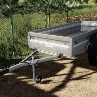 FS19 LIZARD CAR TRAILER TANDEM V1.1.0.0 • Farming simulator 19, 17, 22 ...