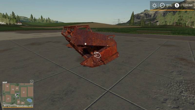 Fs19 Rusty Old Header V1000 • Farming Simulator 19 17 22 Mods Fs19 17 22 Mods 8119