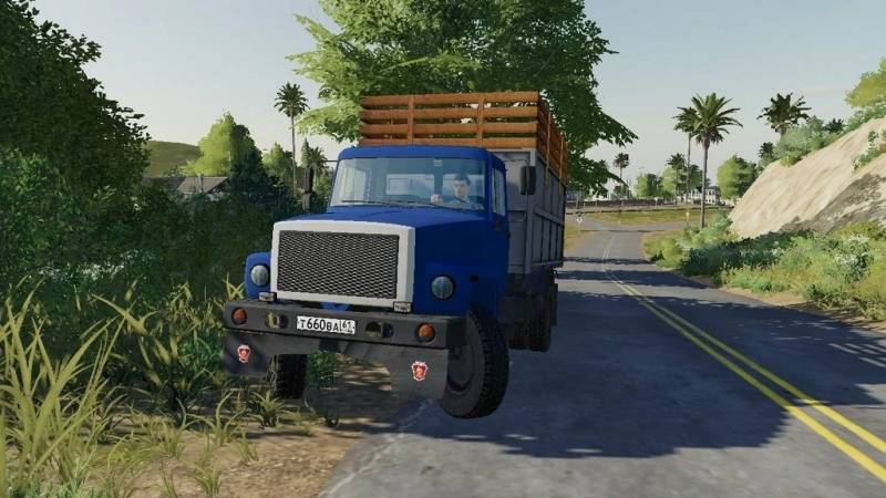 FS19 GAZ 3307 V0.2.0.0 • Farming simulator 19, 17, 22 mods | FS19, 17 ...