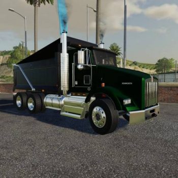 FS19 KENWORTH T800 BY JTMODDING AJ EDIT V4.0 • Farming simulator 19, 17 ...