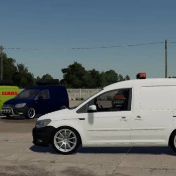 FS19 VOLKSWAGEN CADDY 2015 V1.0.0.0 • Farming simulator 19, 17, 22 mods ...