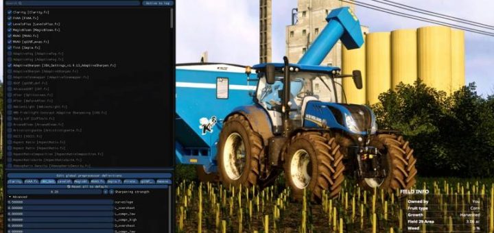 fs19 and shaders mod