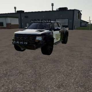 FS19 2012 FORD RAPTOR POLICE V1.0.0.0 • Farming simulator 19, 17, 22 ...