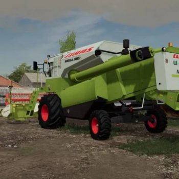 FS19 CLAAS MEGA 360 V1.0.0.0 • Farming simulator 19, 17, 22 mods | FS19 ...