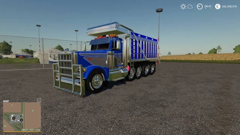 FS19 PETERBILT 379 DUMP V3 FINAL • Farming simulator 19, 17, 22 mods ...