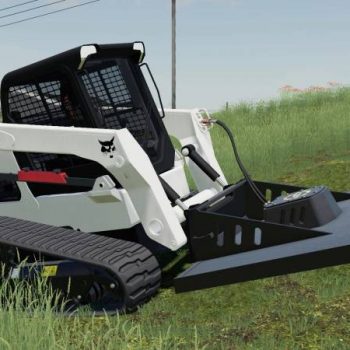 FS19 SKID STEER MOWER V1.0.0.0 • Farming simulator 19, 17, 22 mods ...