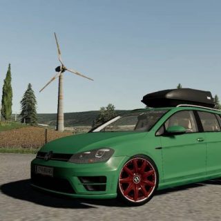 FS19 VW GOLF R VARIANT EDIT V1.0.0.0 • Farming simulator 19, 17, 22 ...