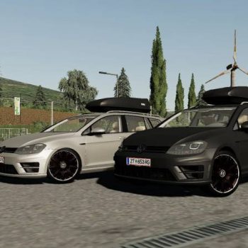 FS19 VW GOLF R VARIANT EDIT V1.0.0.0 • Farming simulator 19, 17, 22 ...