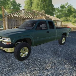 FS19 2002 CHEVY SILVERADO EXTENDED V1.0.0.0 • Farming simulator 19, 17 ...