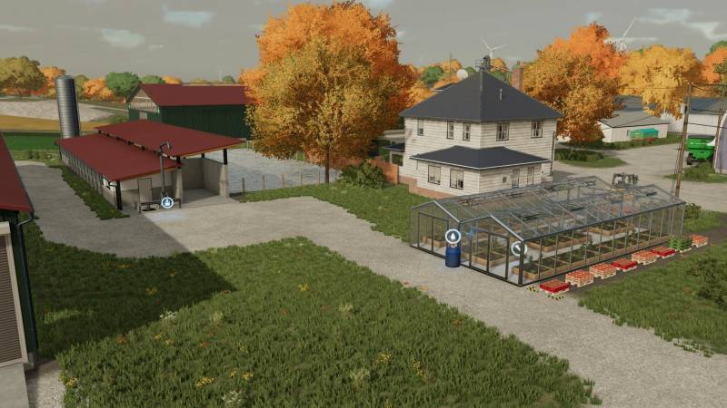 Elmcreek Farm Build Fs22 Farm Layout Ideas 3771