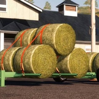 FS19 MAC-LANDER BALE TRAILER V1.0.0.0 • Farming simulator 19, 17, 22 ...