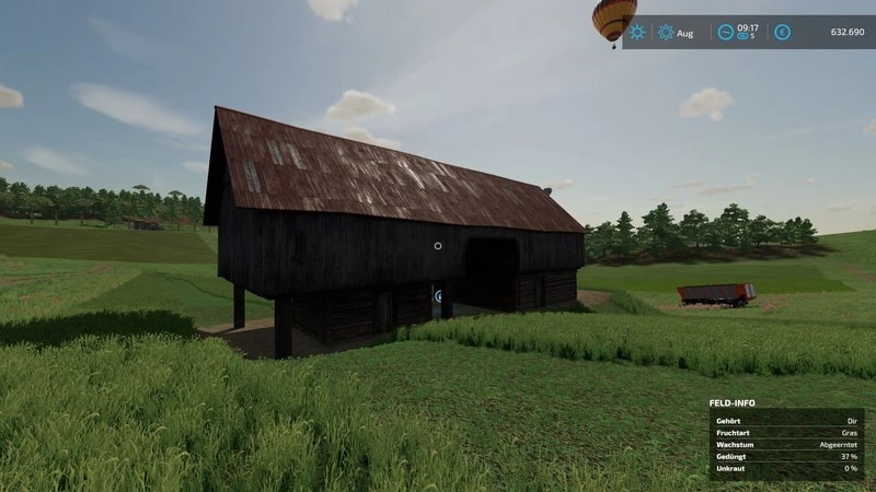 FS22 WOODEN BARN V1.0.0.0 • Farming simulator 19, 17, 22 mods | FS19 ...