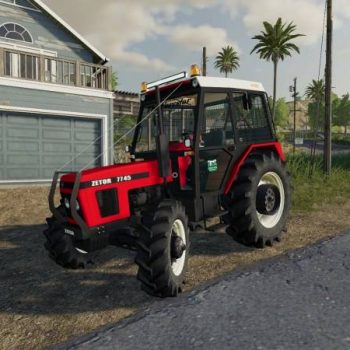 FS19 ZETOR 7745 TURBO BY THE FORESTOR V1.0 • Farming simulator 19, 17 ...