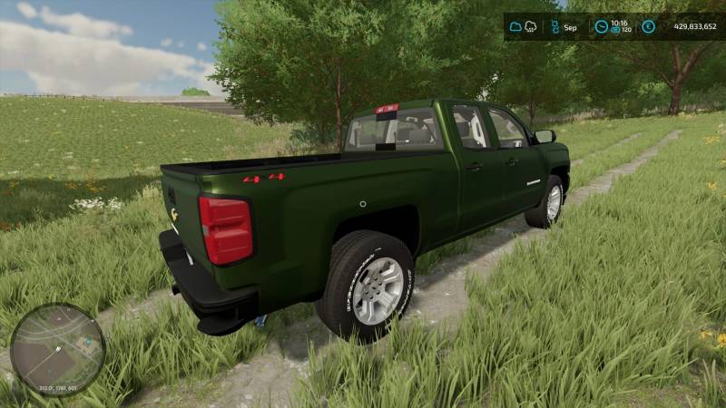 Fs22 2016 Chevrolet Siverado 1500 V1.0.0.0 • Farming Simulator 19, 17 